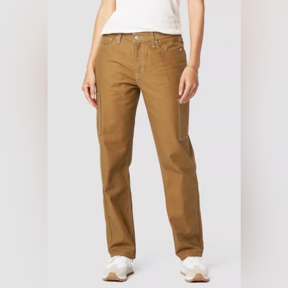 Denizen Levi's Women's Utility 90s Loose Straight Mid-rise Comfort Stretch 6